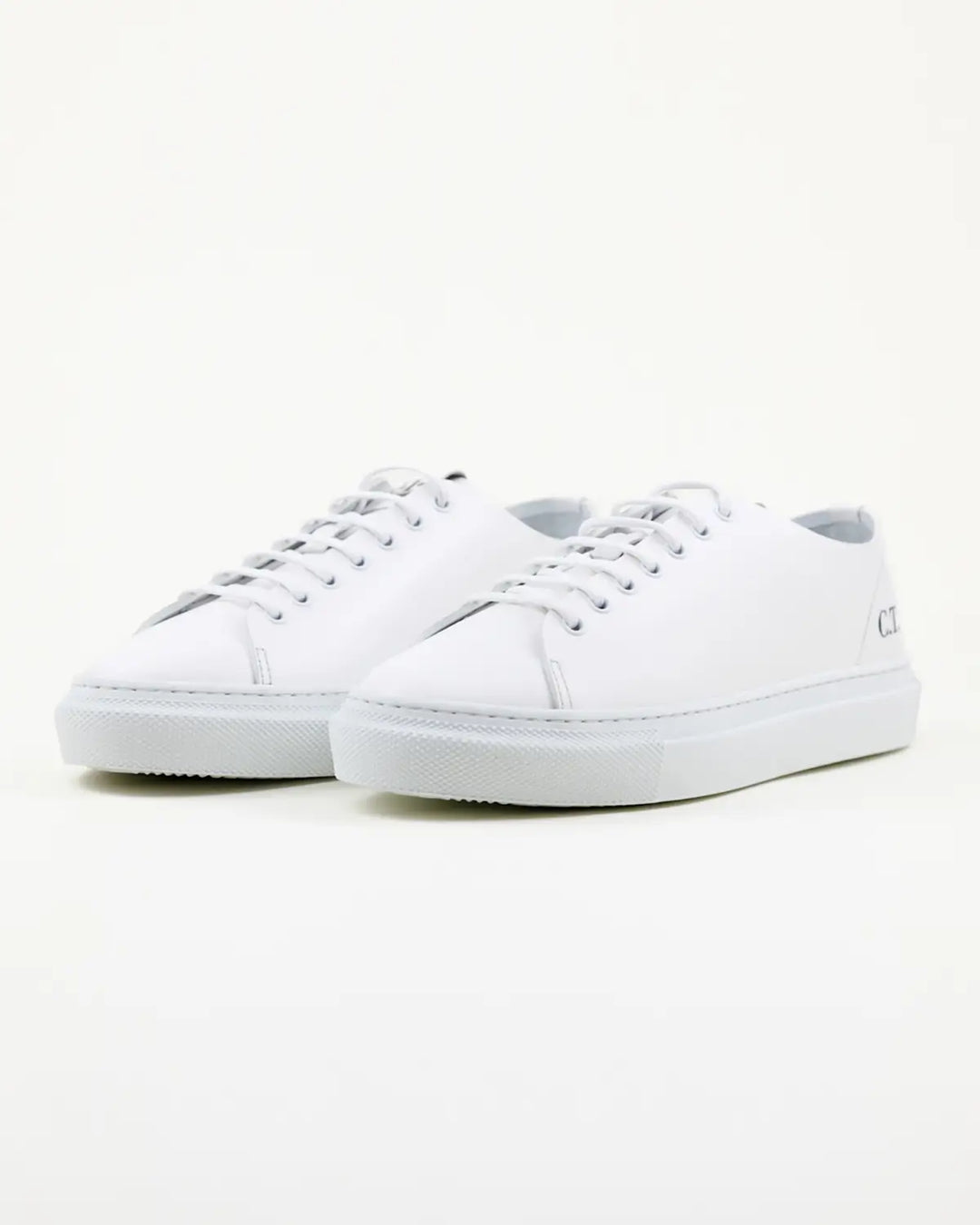 SNEAKERS OMERO ELEGANTE IN PELLE BIANCA