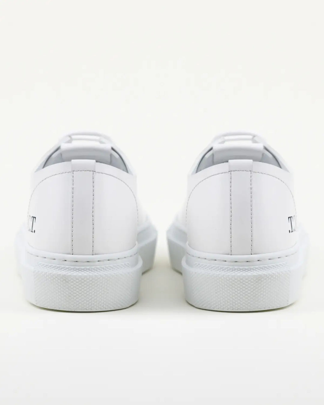 SNEAKERS OMERO ELEGANTE IN PELLE BIANCA