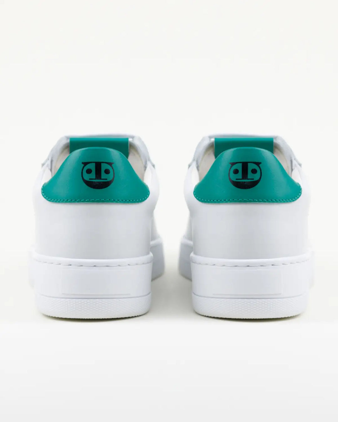 SNEAKERS MARIO TOMAIA BIANCA CON INSERTI VERDI