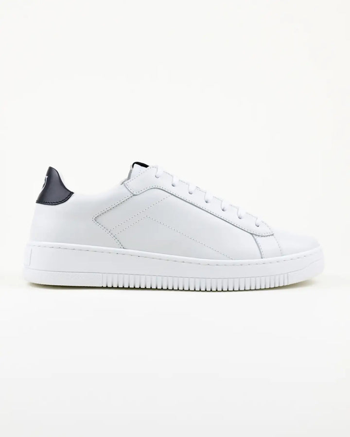 SNEAKERS MARIO TOMAIA BIANCA CON INSERTI NERI