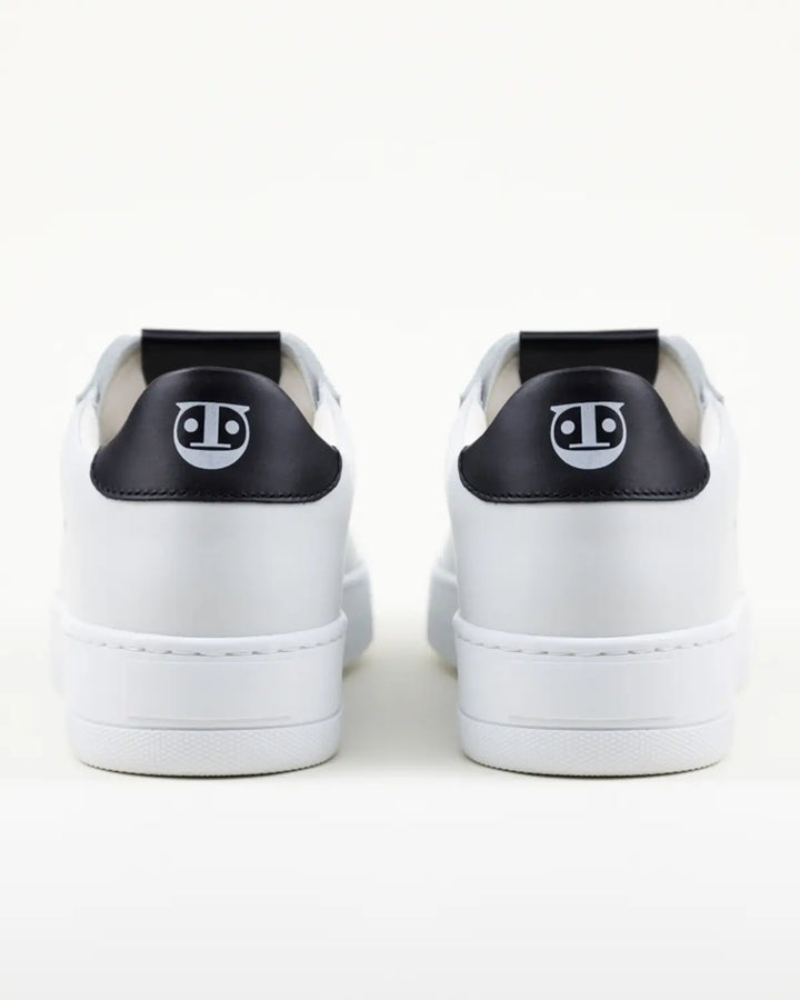 SNEAKERS MARIO TOMAIA BIANCA CON INSERTI NERI