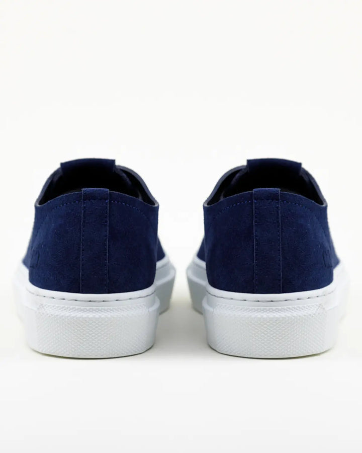 SNEAKERS OMERO ELEGANTE IN CROSTA BLU