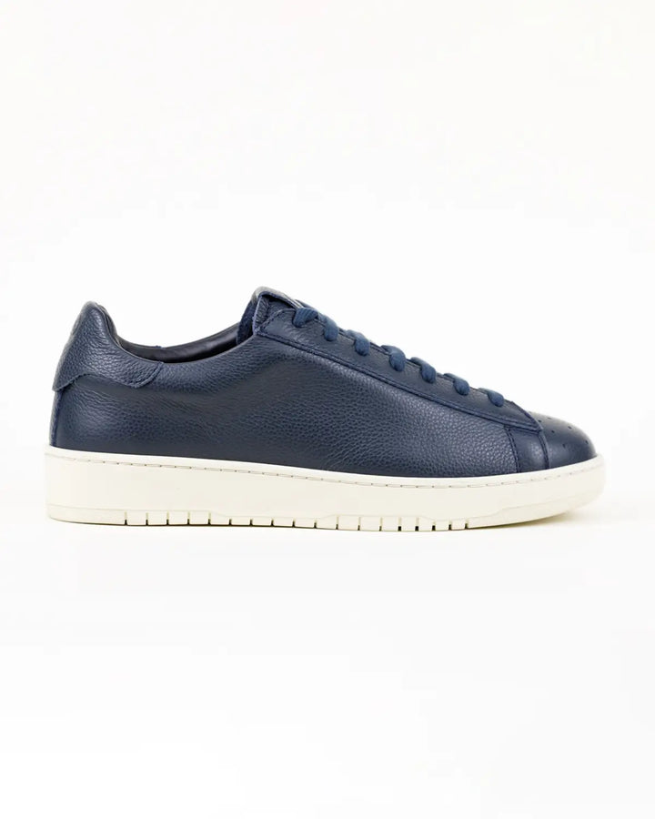 SNEAKERS DINO TOMAIA PELLE CON FINISSIMA GRANA DI COLORE BLU