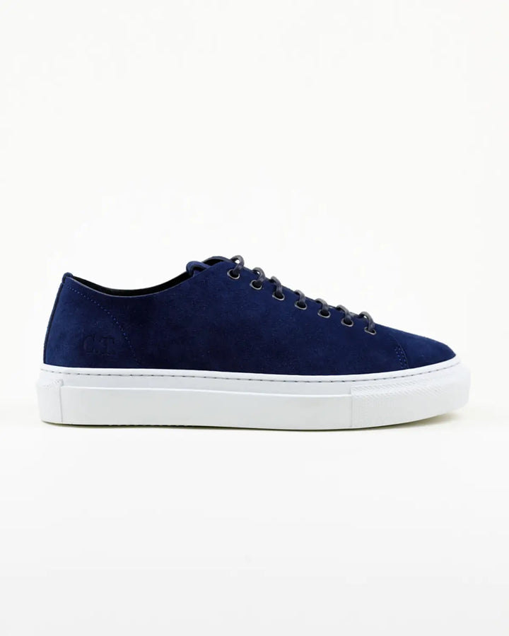 SNEAKERS OMERO ELEGANTE IN CROSTA BLU