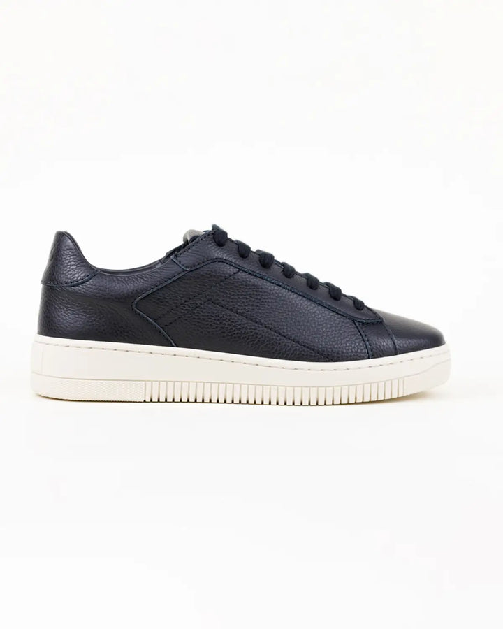 SNEAKERS MATILDE TOMAIA PELLE CON FINISSIMA GRANA DI COLORE NERO